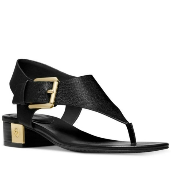 MICHAEL Michael Kors Shoes - Michael Kors London Thong Block Heel Sandals